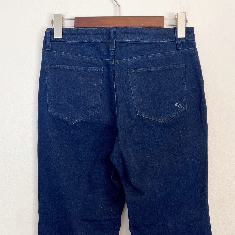 •MODCLOTH• Dark Wash Wide Leg Jeans Size Medium (6-8) - Picture 8 of 13